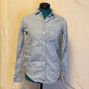 Denim button up